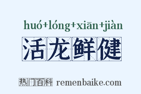 活龙鲜健是什么意思的图片